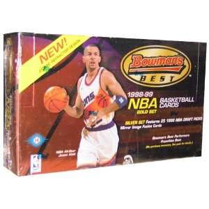  1998 99 Bowman Best Basketball Unopened Hobby Box Sports 