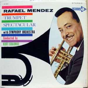 RAFAEL MENDEZ trumpet spectacular LP vinyl D 74351 VG+  