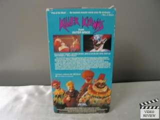 Killer Klowns From Outer Space (VHS, 1989) Grant Cramer 086112142135 