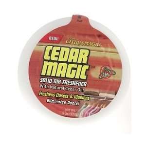    Citrus Magic, Solid Odor Absorber Cedar Magic (8 oz) Beauty
