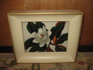 1940s Funeral Home Reverse Painted Wall Lamp   2 of 2  