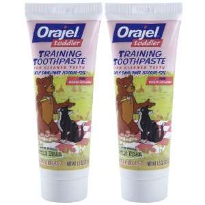  Orajel Training Little Bear Toothpaste   Berry Blast   2 