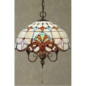  Tiffany style Natural Shell Material Pendant Light with 