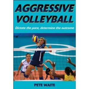  Human Kinetics Aggressive Volleyball Book Sports 