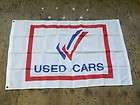 New Used Cars Flag Dealer Only Banner 2 1/2 x 3 1/2