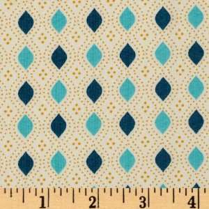   Bliss Beaded Stripe Teal Fabric By The Yard Arts, Crafts & Sewing