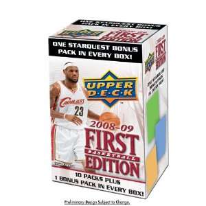 2008/9 Upper Deck First Edition NBA Blaster (11 Packs)  