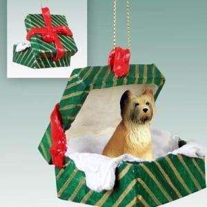  Briard Christmas Ornament Hanging Gift Box