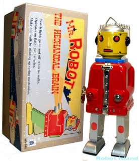 Mr. Robot The Mechanical Brain Windup Red NEW  