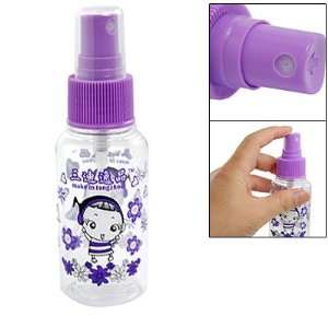   75ML Purple Clear Plastic Makeup Spray Bottle