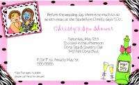 Spa Day/Girls Night Out/ Bachelorette Party Invitations  