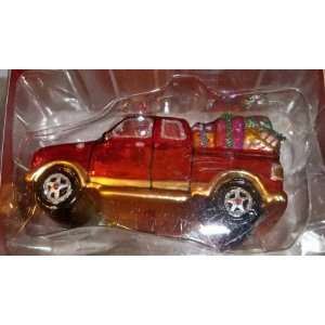  Blown Glass Trucking Home the Christmas Tree Christmas Ornament 