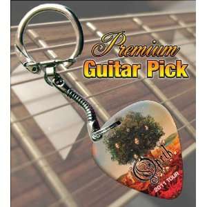  Opeth 2011 Tour Premium Guitar Pick Keyring Musical 