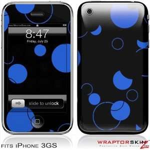   and Screen Protector Kit   Lots of Dots Blue on Black Electronics