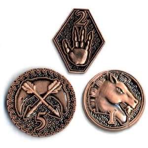  GameMastery Campaign Coins Copper (1, 2, 5) Toys & Games