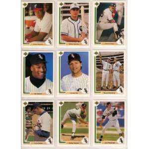  Chicago White Sox 1991 Upper Deck Baseball Team Set (Frank 
