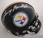 Steelers TERRY BRADSHAW Signed HOF Mini Helmet w/COA  