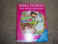 Vintage 1950 Bible Stories for Little Children book  