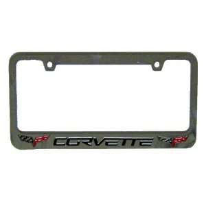 Elite Automotive Products 9040786 Chrome License Plate Frame Corvette 
