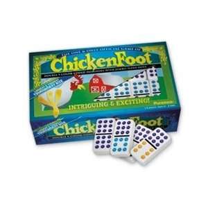    Chickenfoot Double 9 Tournament Size Dominoes Toys & Games