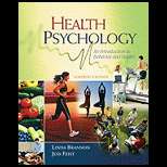 Health Psychology  An Introduction to Behavior and Health 7TH Edition 