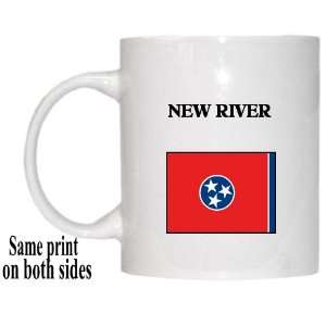    US State Flag   NEW RIVER, Tennessee (TN) Mug 
