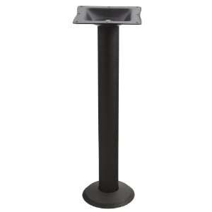  P1F Bolt Down Black Table Base   Counter Height