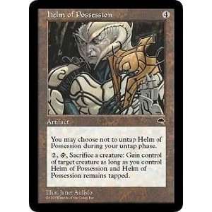   Helm of Possession (Magic the Gathering  Tempest Rare) Toys & Games
