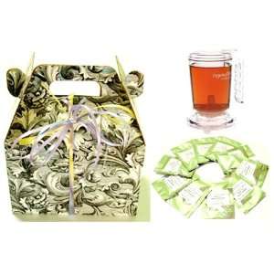 Gourmet Tea Gift Set. Wrapped in an Elegant Gift Box Are 10 Assorted 