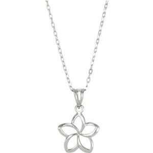  Jewelry Locker Teen Girl Sterling Silver Pierced Flower 16 
