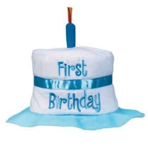 1st Birthday Cake Fabric Hat~for boys, Perfect for Party, Brand New 