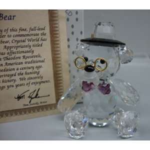  Crystal World Teddys Bear Crystal Figurine Everything 