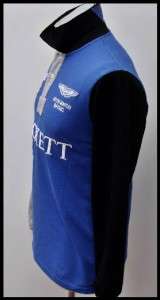 Hackett Aston Martin Racing multi long sleeve polo shirt (M)  