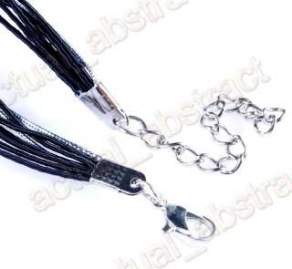 FREE 50x thread necklace cord+ clasp wholesale  