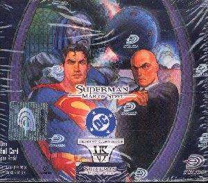 UPPER DECK MARVEL VS SYSTEM SUPERMAN MAN OF STEEL BOOSTER BOX SEALED 