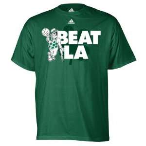  Boston Celtics 2010 NBA Finals Beat L.A. T Shirt Sports 