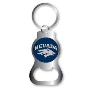  Nevada Wolf Pack Aminco Bottle Opener Keychain Sports 