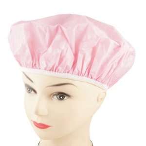   Print Bouffant Spa Shower Cap Bath Hat Light Pink
