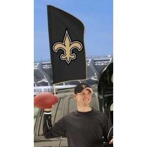 New Orleans Saints Applique Embroidered Tailgate Car Window Flag