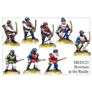    28mm Historicals   Medieval Bowmen at the Ready Toys & Games