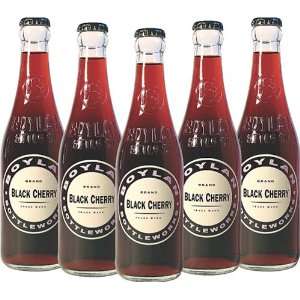 Boylan Bottleworks 12 oz. Black Cherry Grocery & Gourmet Food
