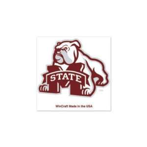  MISSISSIPPI STATE BULLDOGS OFFICIAL LOGO TATTOO 4 PACK 