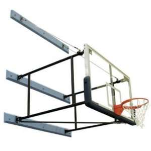 36   60 Extension Wall Braced Side Fold Basketball Backstop from 