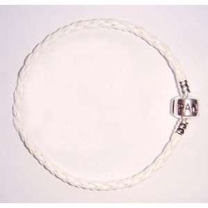  Hot White Pandora Style Bracelet 925 silver plated Clasp 