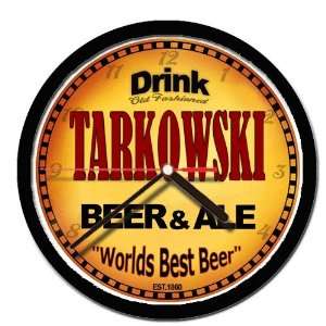  TARKOWSKI beer and ale cerveza wall clock 