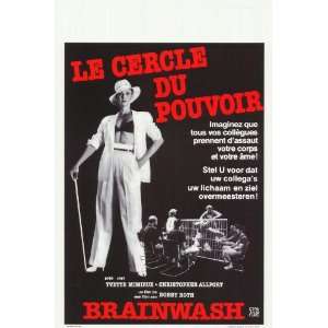 Brainwash Movie Poster (11 x 17 Inches   28cm x 44cm) (1982) Belgian 