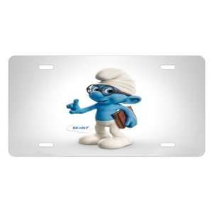  the smurfs brainy License Plate Sign 6 x 12 New 