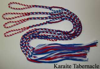 mishkan colors for the karaite style white crimson blue purple