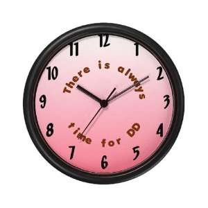   is always time for DD Humor Wall Clock by 
