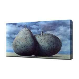 Magritte Memory Of A Voyage   Canvas Art   Framed Size 40x60   Ready 